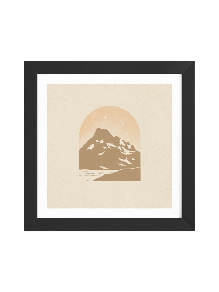 Mt. Banner ✷ Framed product image (1)