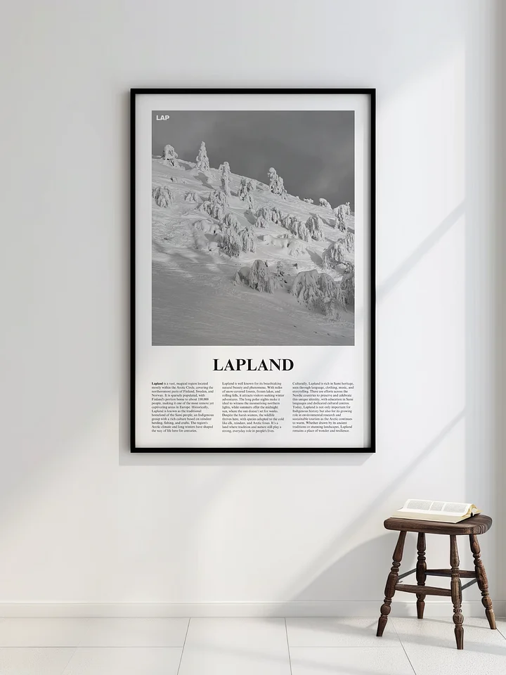 Lapland 02 Newspaper Poster product image (2)