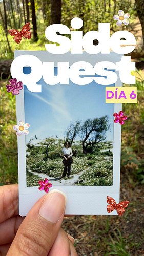 Día 6 Completando side quests para salir de la rutina :)

La misión de hoy era encontrar cabras de la montaña en persona, la ...