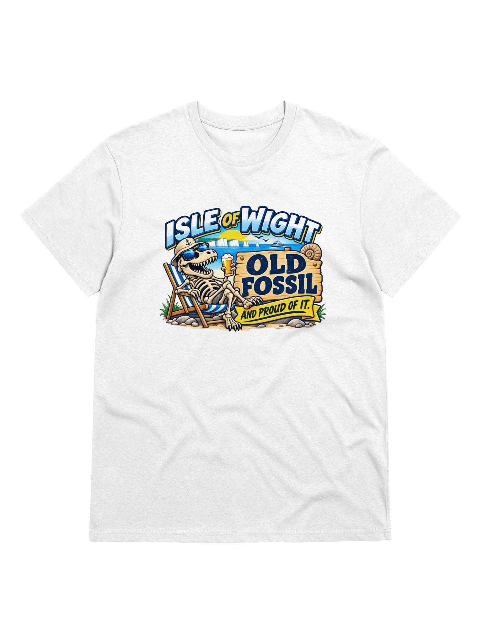 Isle of Wight Old Fossil T-Shirt – And Proud of It! product image (9)