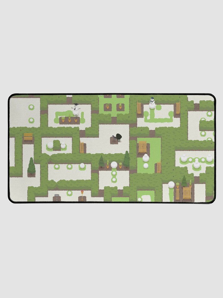 A Good Snowman is Hard to Build Desk Mat product image (1)
