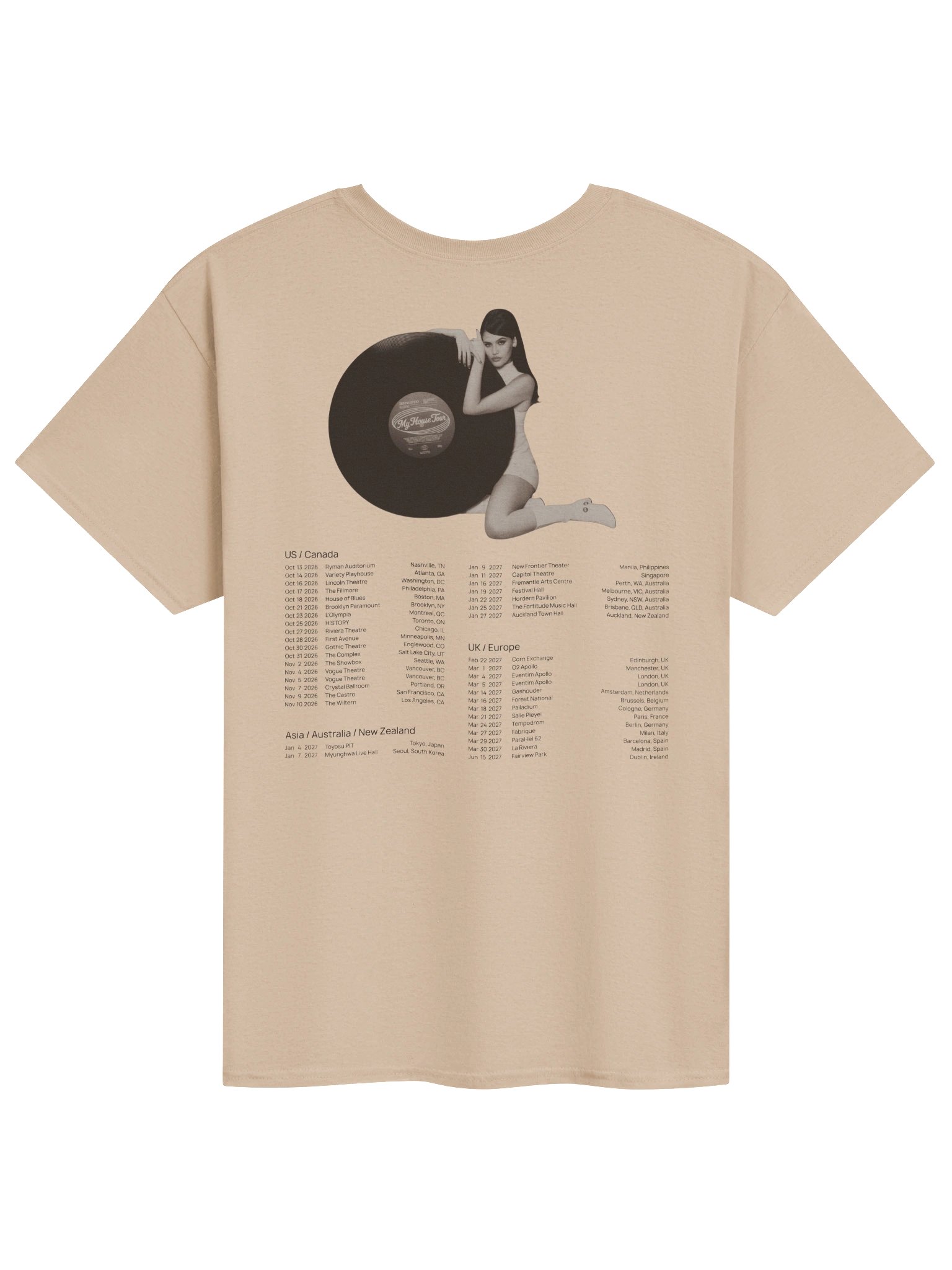 Sienna Spiro My House Tour Merch Tshirt product image (2)