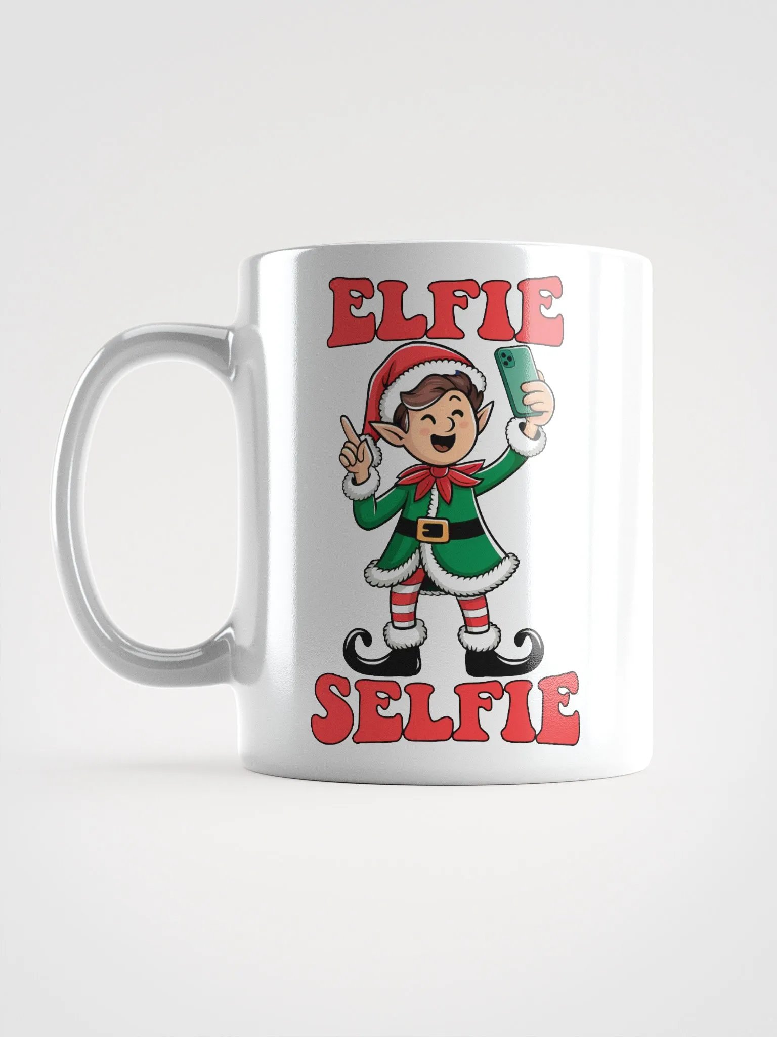 Elfie Selfie Christmas Mug product image (6)