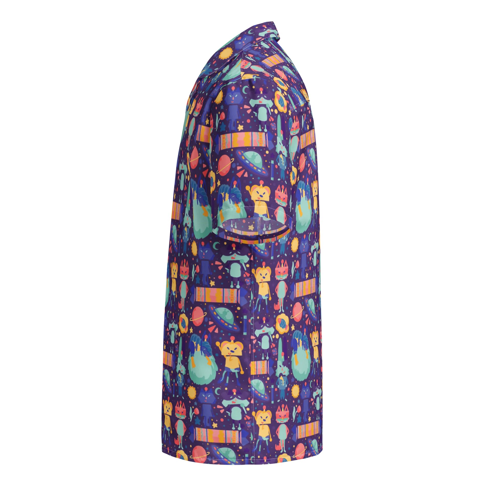 Cozy Cosmos Crew Hawaiian Overshirt product image (3)