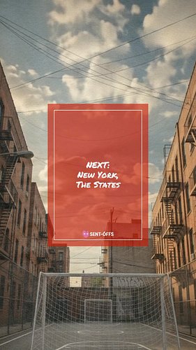 This one’s from New York, USA.