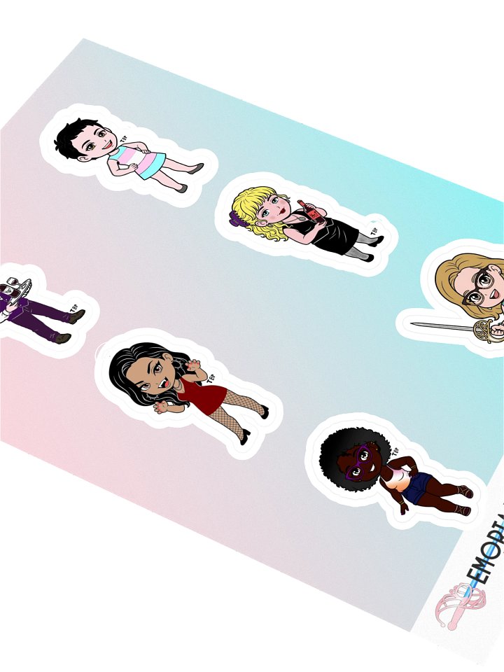 Aftertaste Cast Sticker Sheet product image (2)