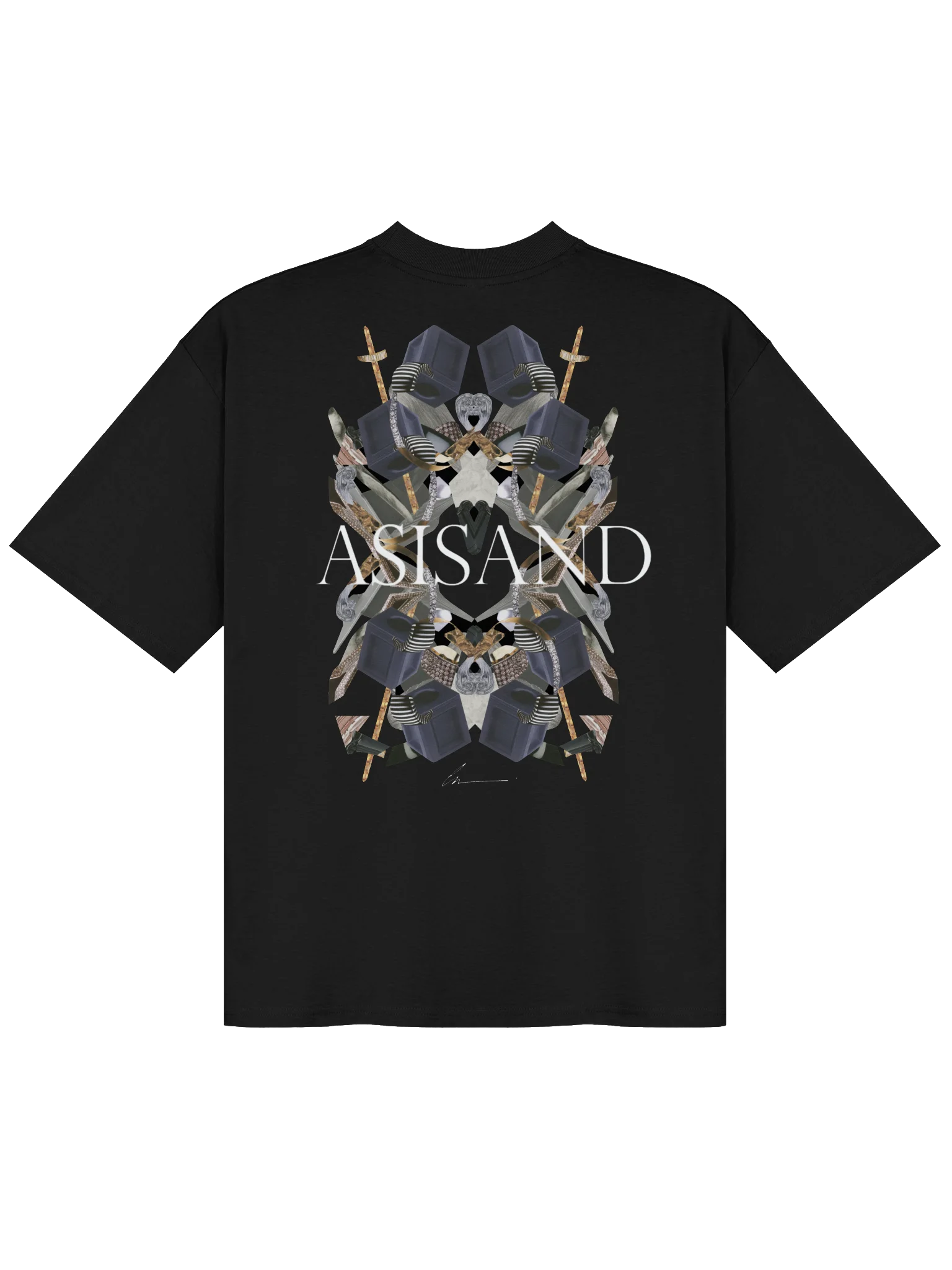 001 ASSEMBLY UNISEX OVERSIZED T-SHIRT BK 26 product image (1)