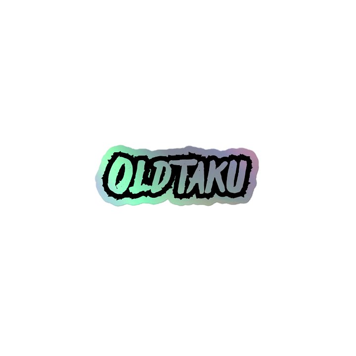 OLDTAKU Kiss-Cut Holographic Sticker Sheet product image (1)
