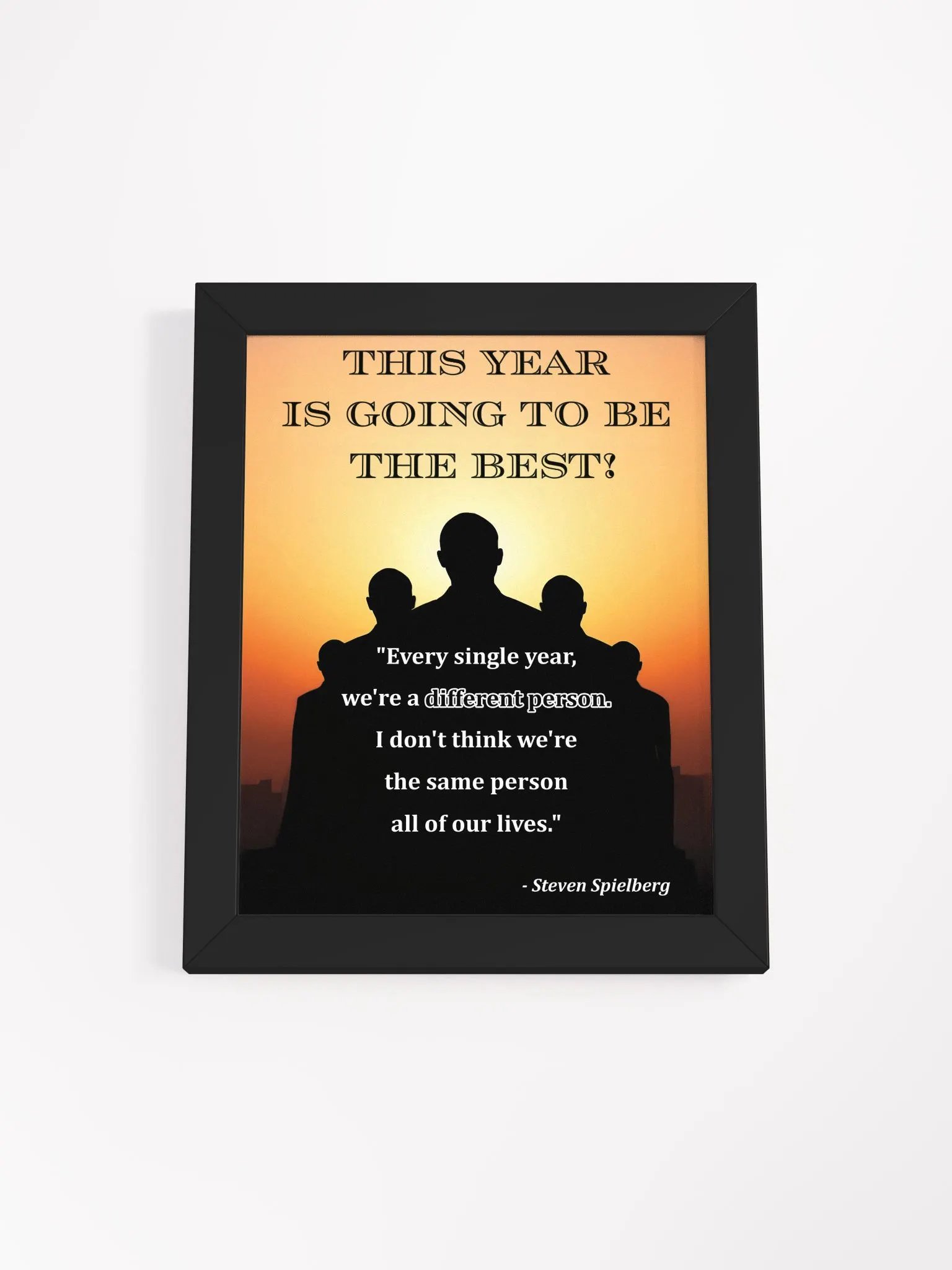 'Each Year We Are a Different Person' Poster product image (46)