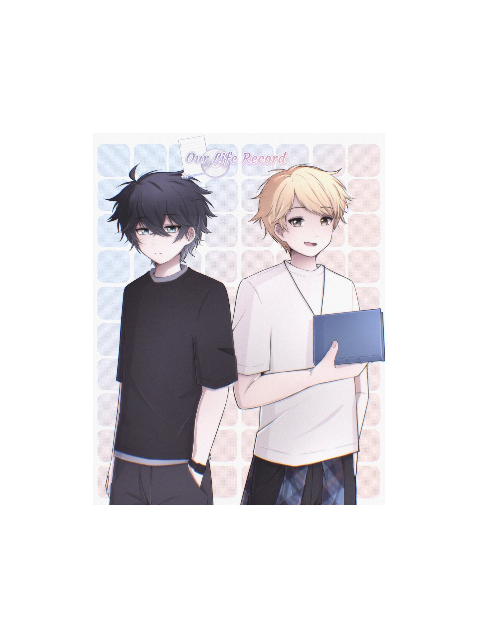 Poster "Our Life Record" – Shou & Yoichi (27,94x35,56 cm) product image (1)