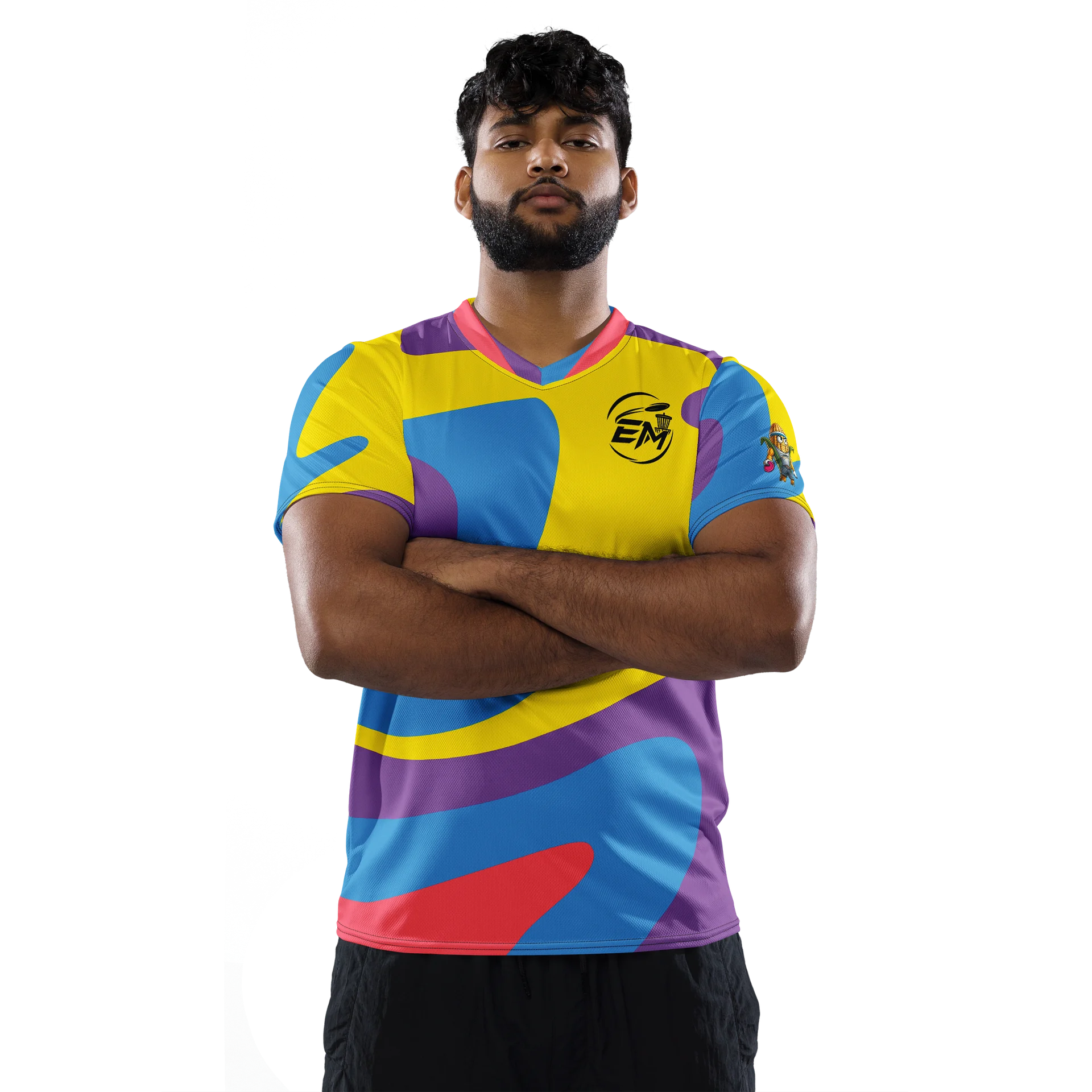 Cornfed Disc Golf Swirly Jersey product image (2)