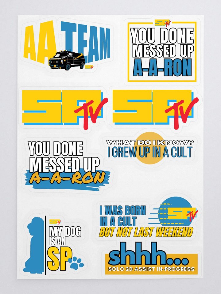 SPTV Multi Sticker Pack #2 - product image (1)