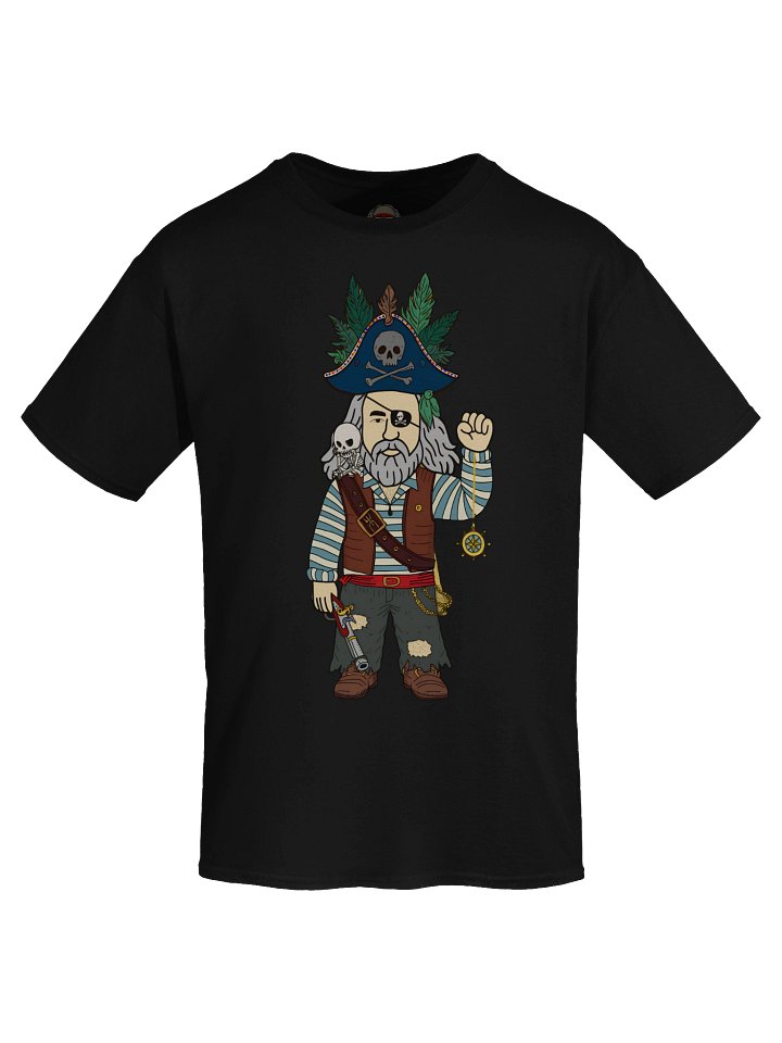 Blockchain Voyager #4: Captain Voss the Skull Raider Tee product image (2)