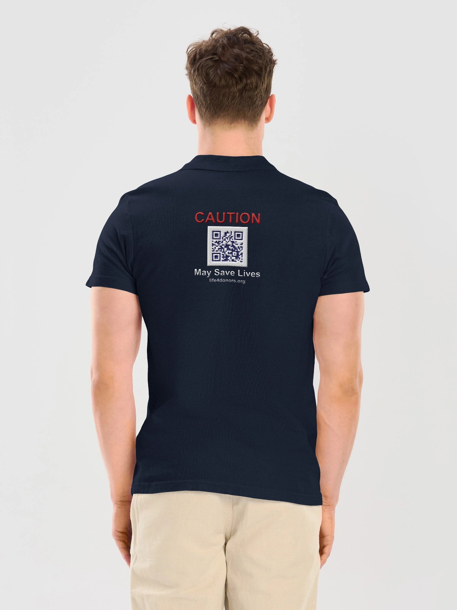 Life4Donors Embroidered Polo product image (22)