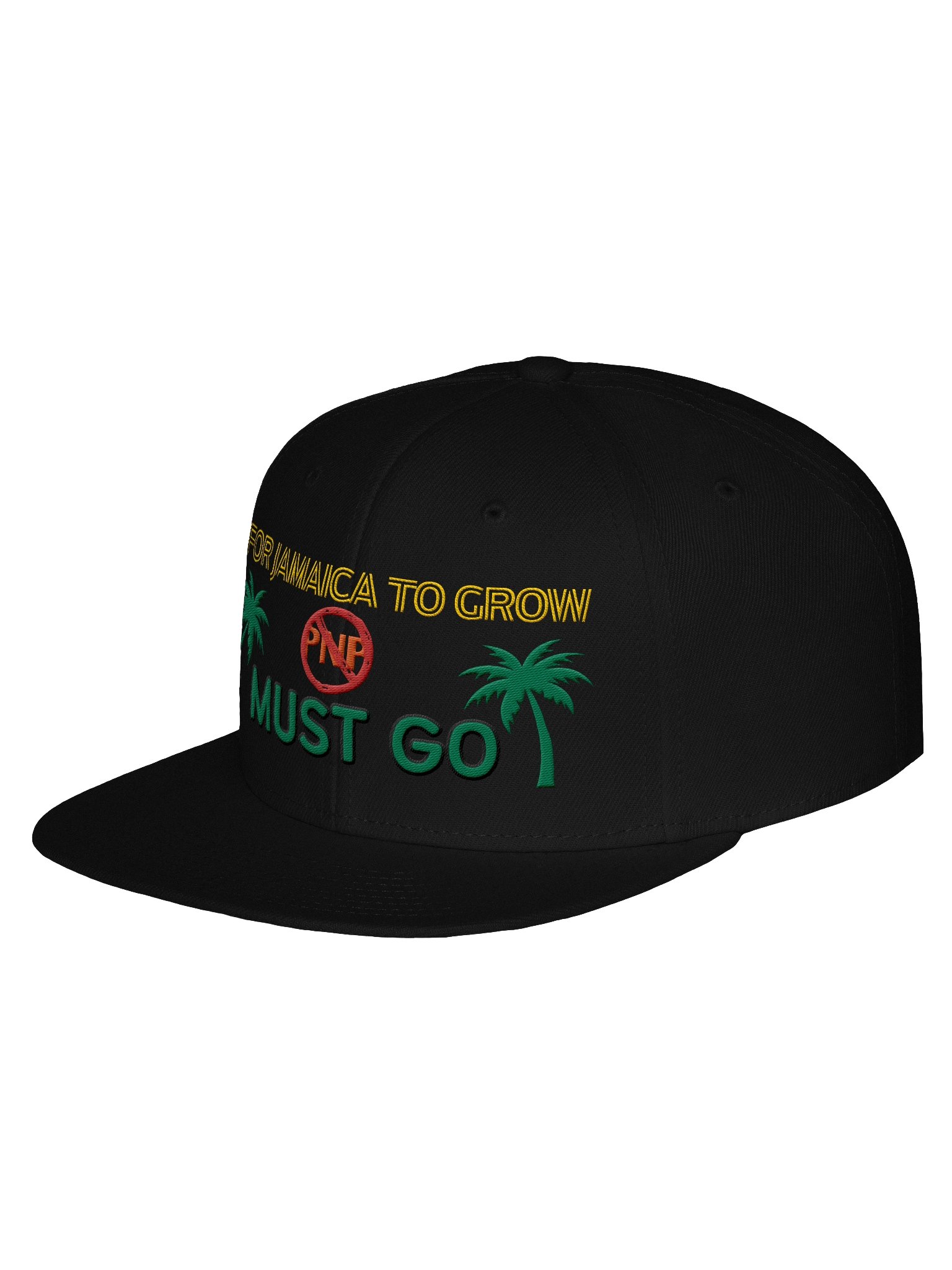 Must Go Snapback — 'FOR JAMAICA TO GROW' product image (5)