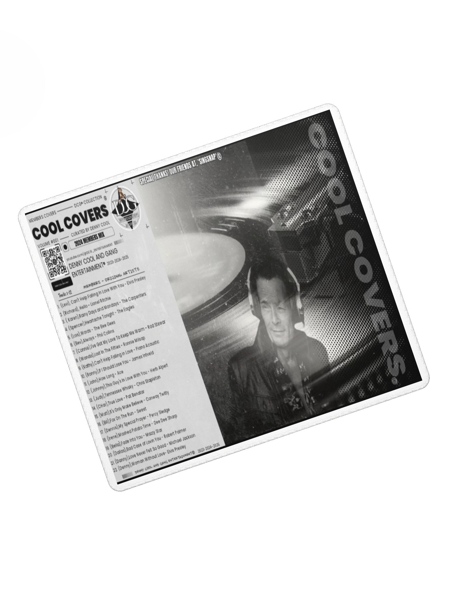 Cool Covers members Album vol.1 Mouse Pad product image (5)