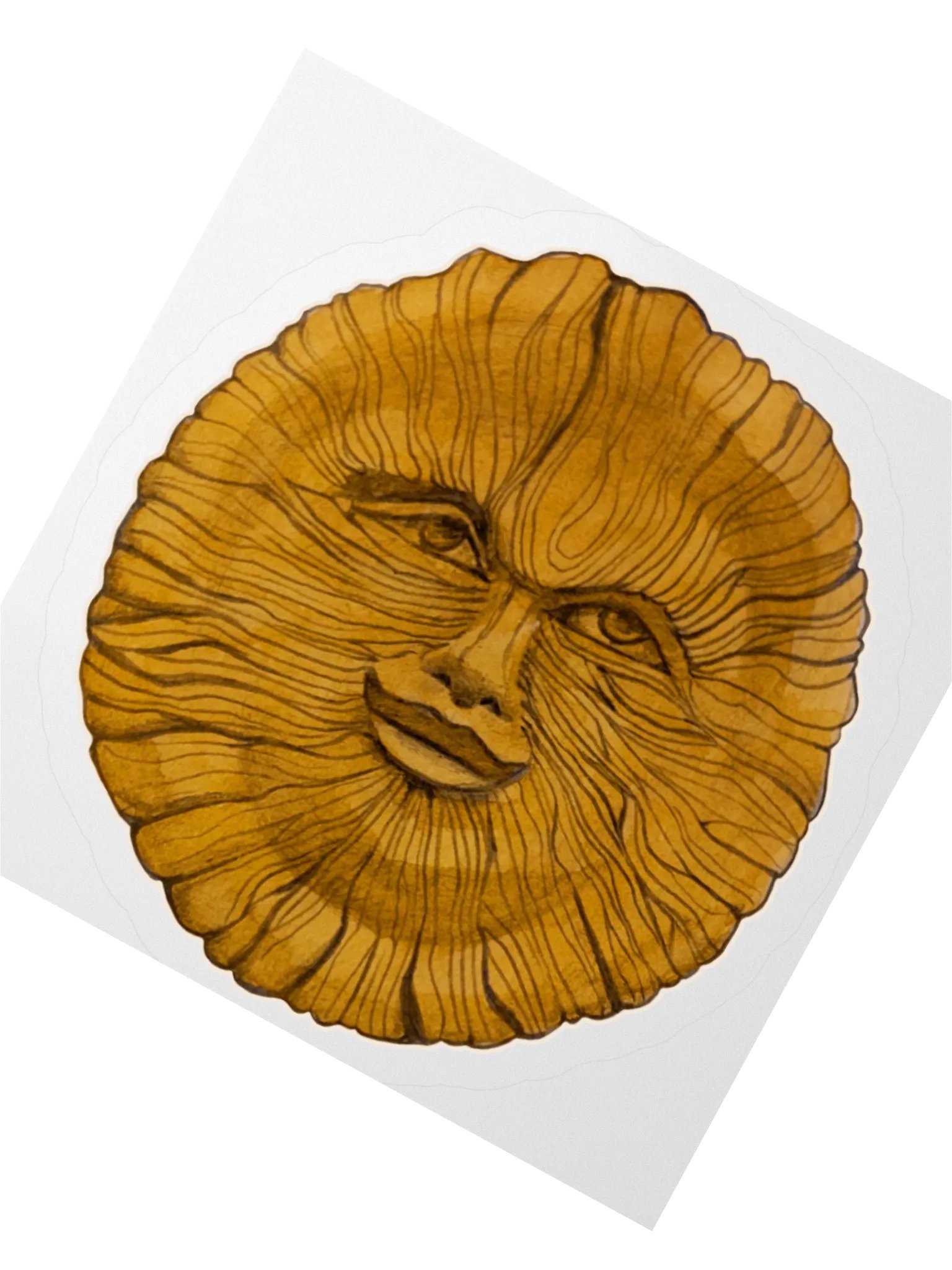 Green Man sticker product image (2)