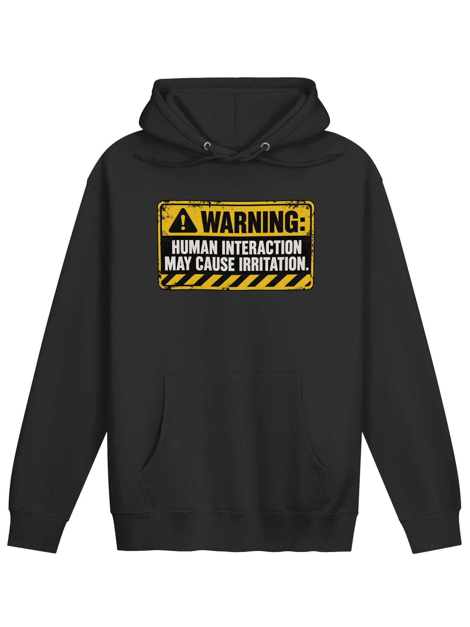 Warning: Human Interaction™ Hoodie product image (1)