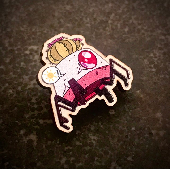 "Frankie" Wooden Pin product image (2)