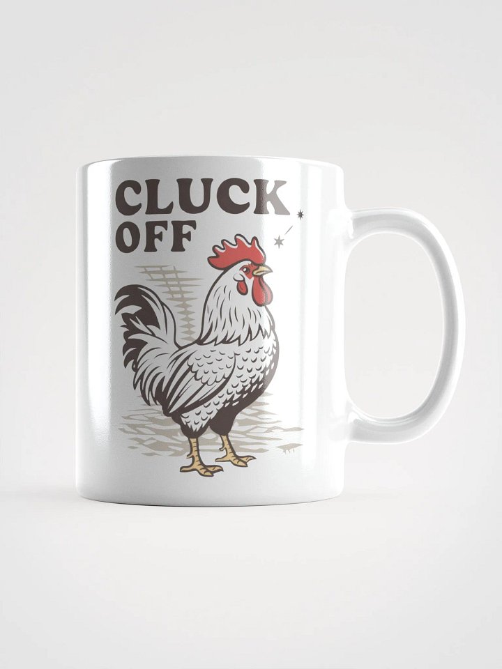 Rooster Cluck Off Glossy Mug product image (1)