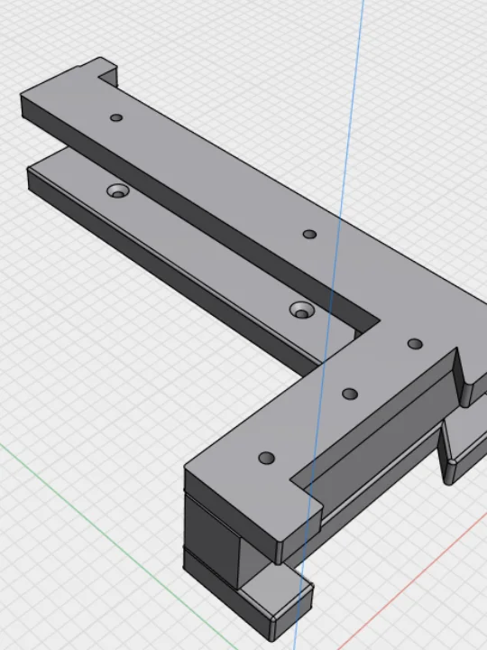 1/2 Inch French Cleat Brackets 3D Print Stl File Bundle product image (2)