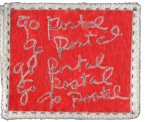 Go Postal Red 4 greeting card product image (1)