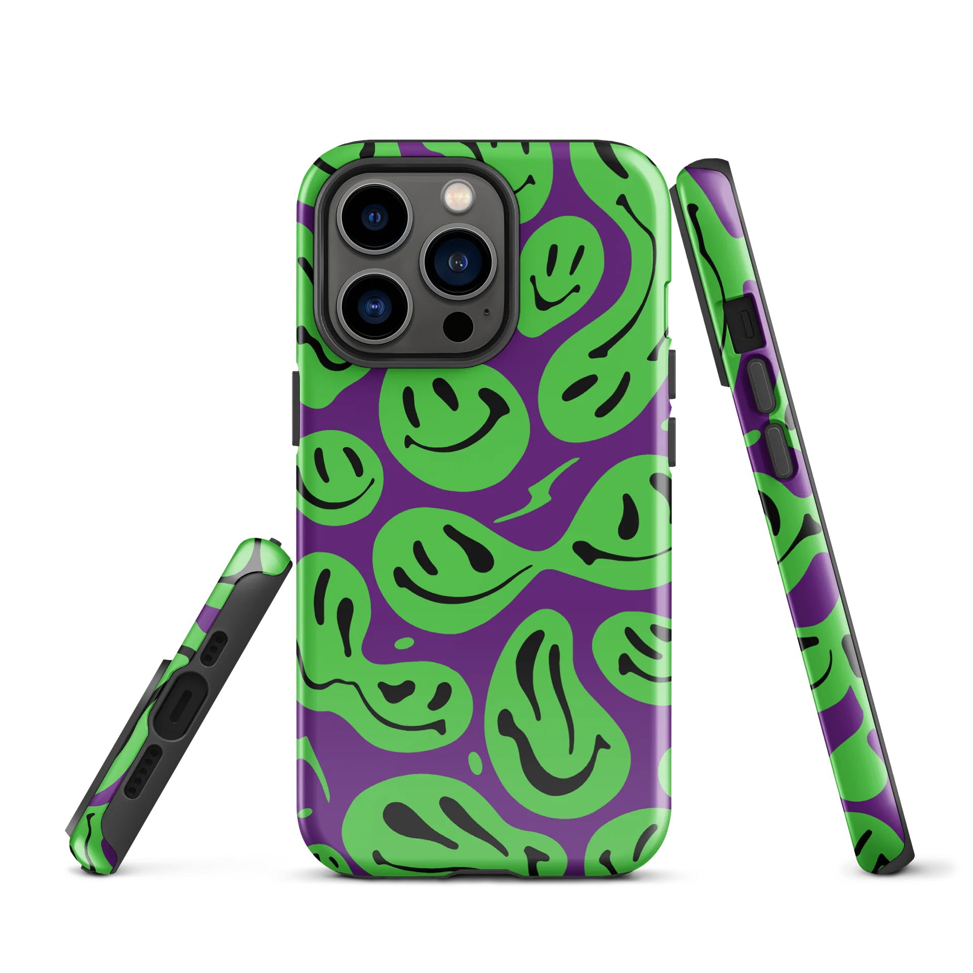 Radioactive Zombie Melted Happiness iPhone Case product image (2)