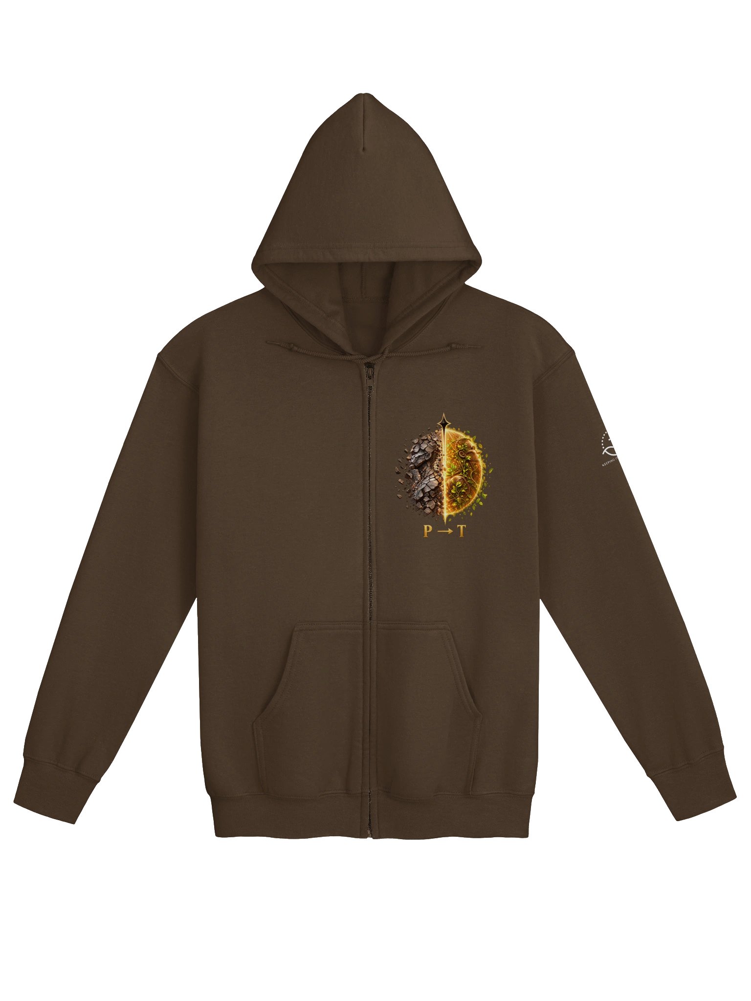 Prayer is Transformative Zip Hoodie product image (1)