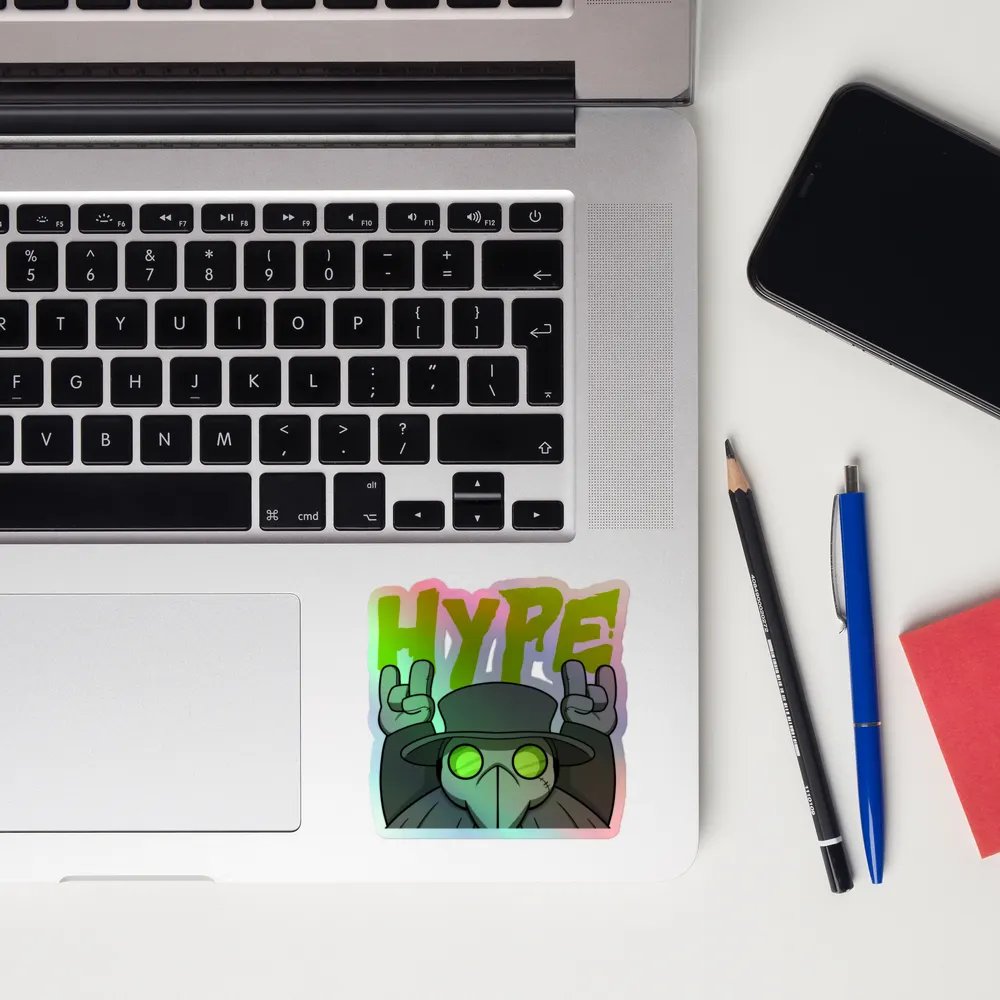 Dr. Hide Hype Holographic Sticker product image (10)