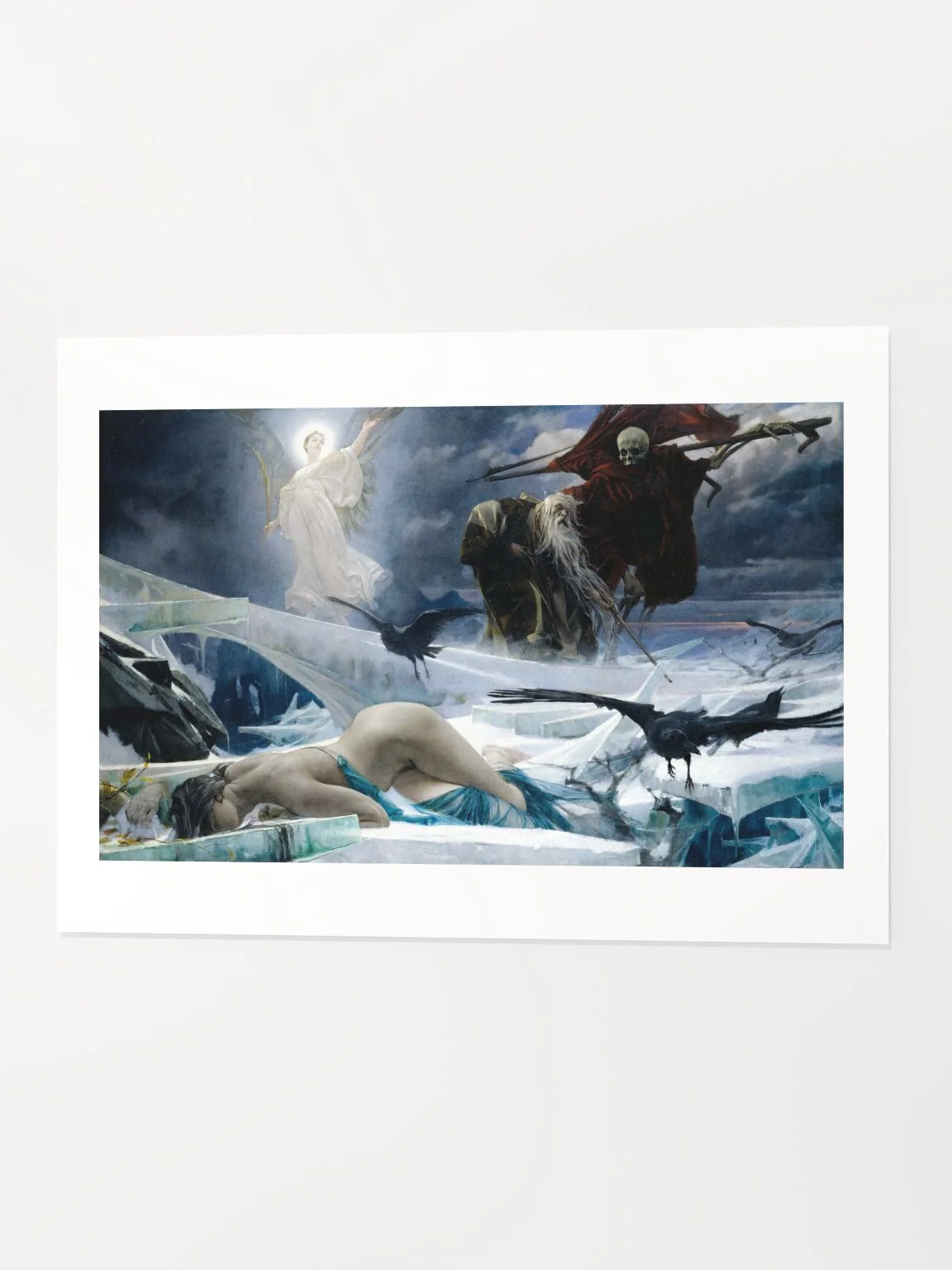 "Ahasuerus at the End of the World" by Adolf Hirémy-Hirschl Poster product image (5)