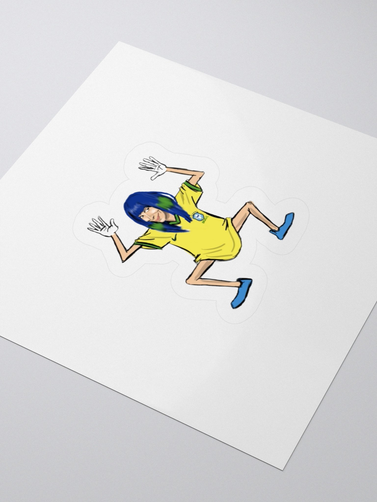 Sunfyre Brazil Jersey Sticker product image (5)