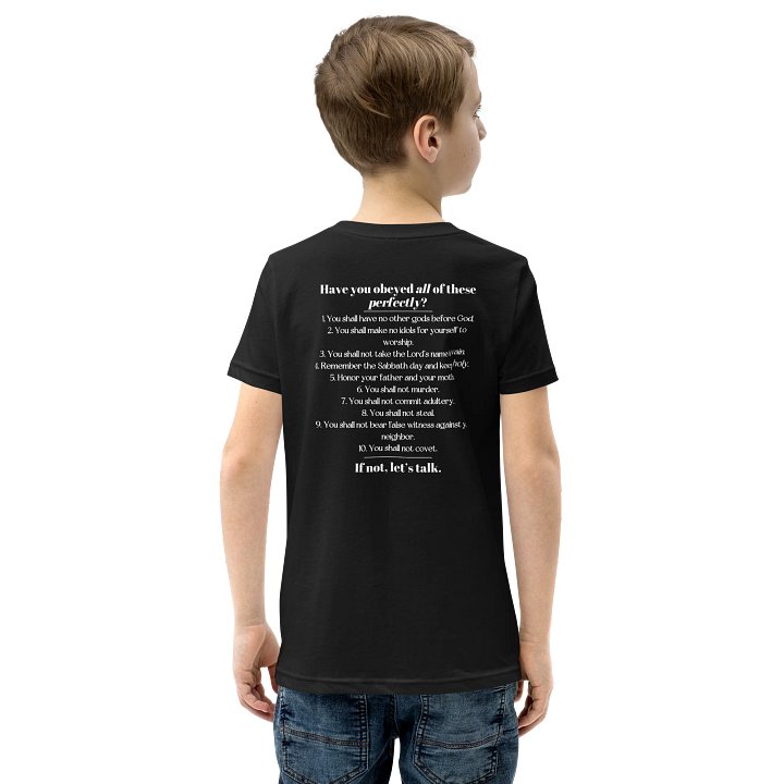 Are You a Good Person? Youth Tee product image (2)