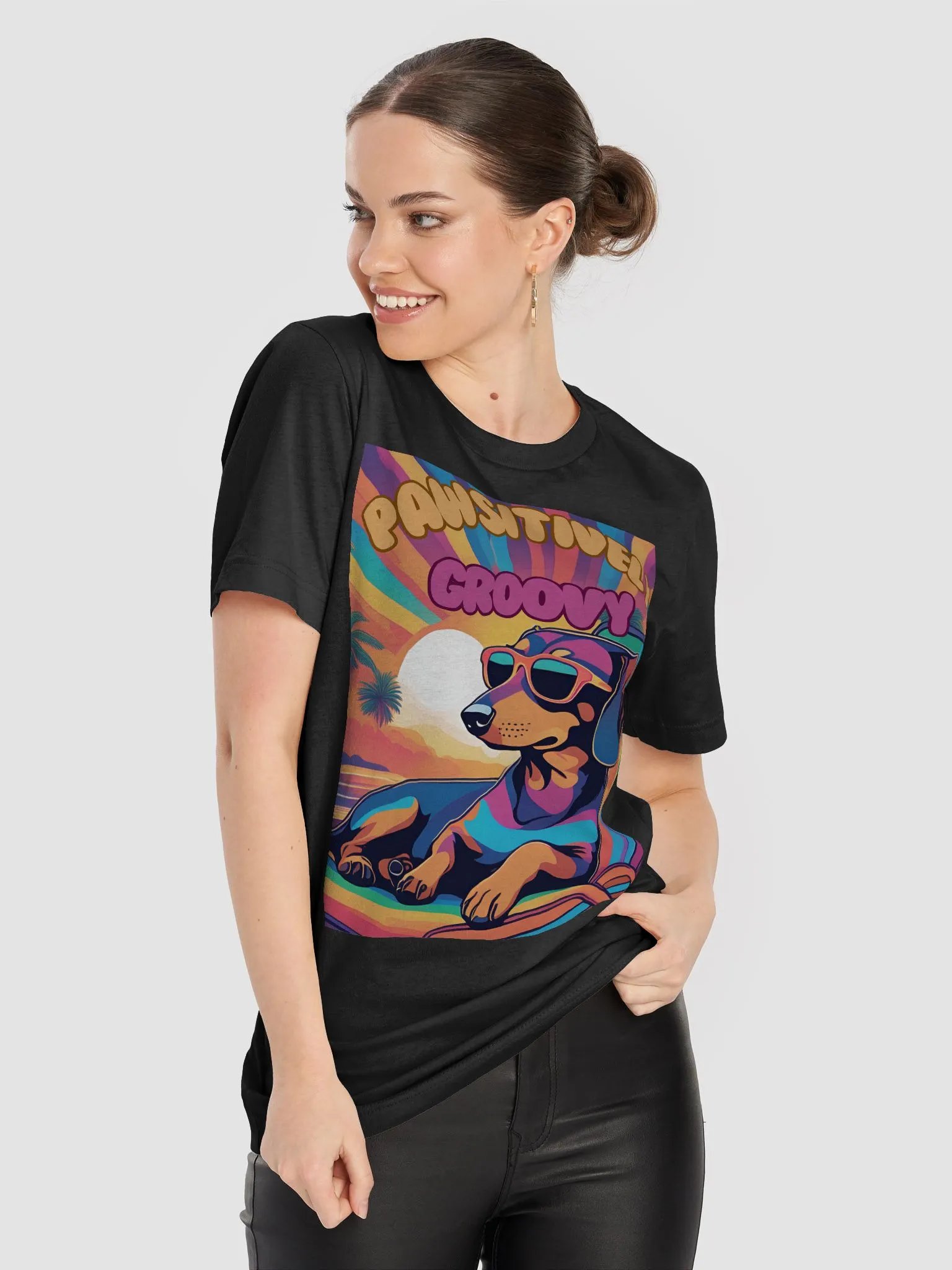 Pawsitively Groovy T-Shirt product image (8)