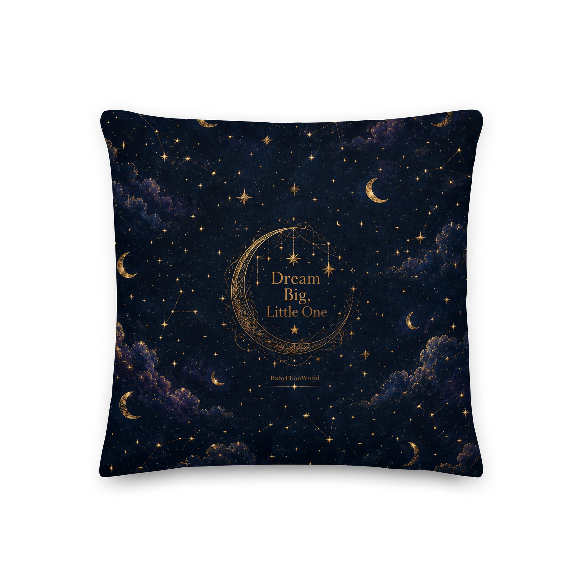Dream Star's Moonlit Study Premium Cushion product image (3)