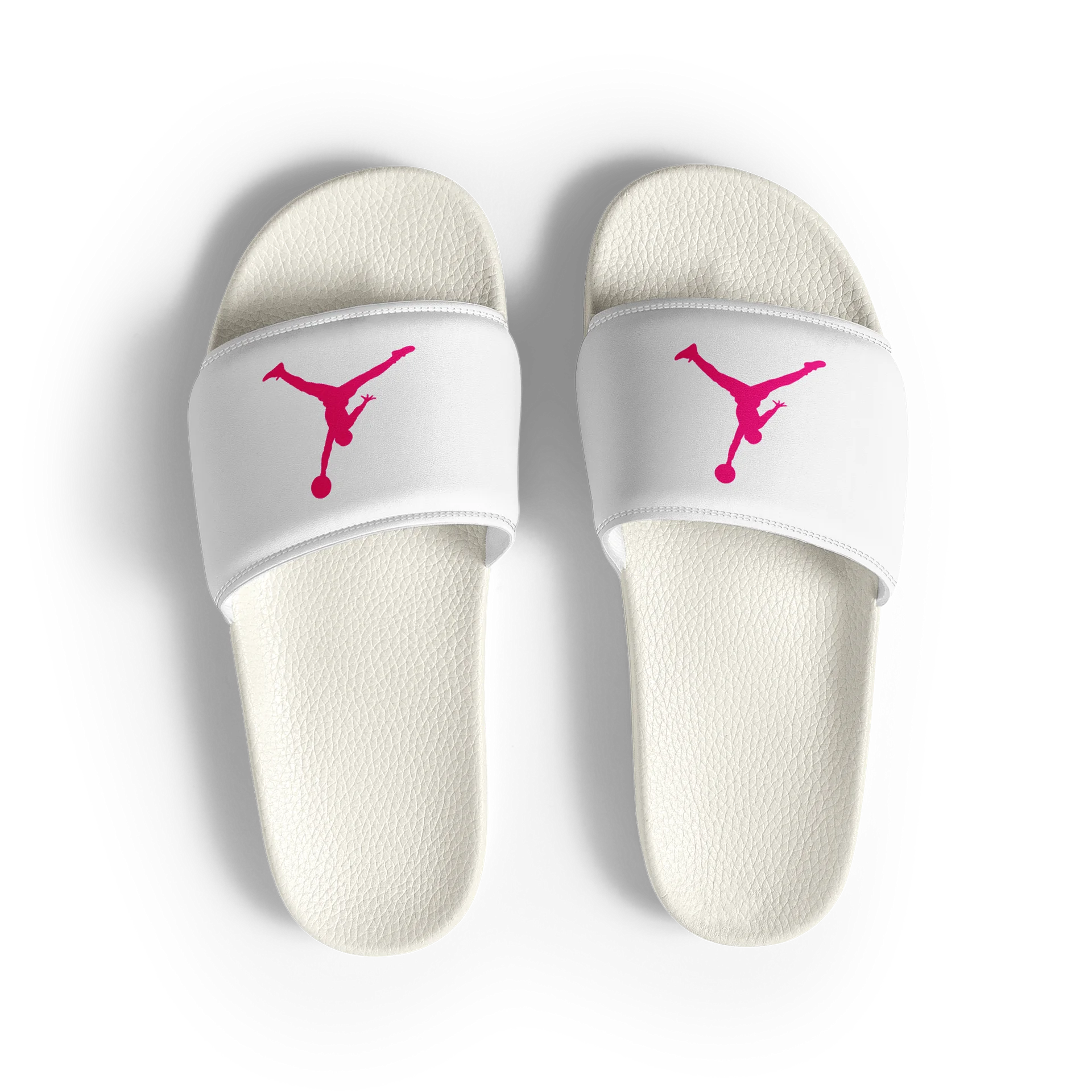 Pink Jump Silhouette Women’s Slides product image (7)