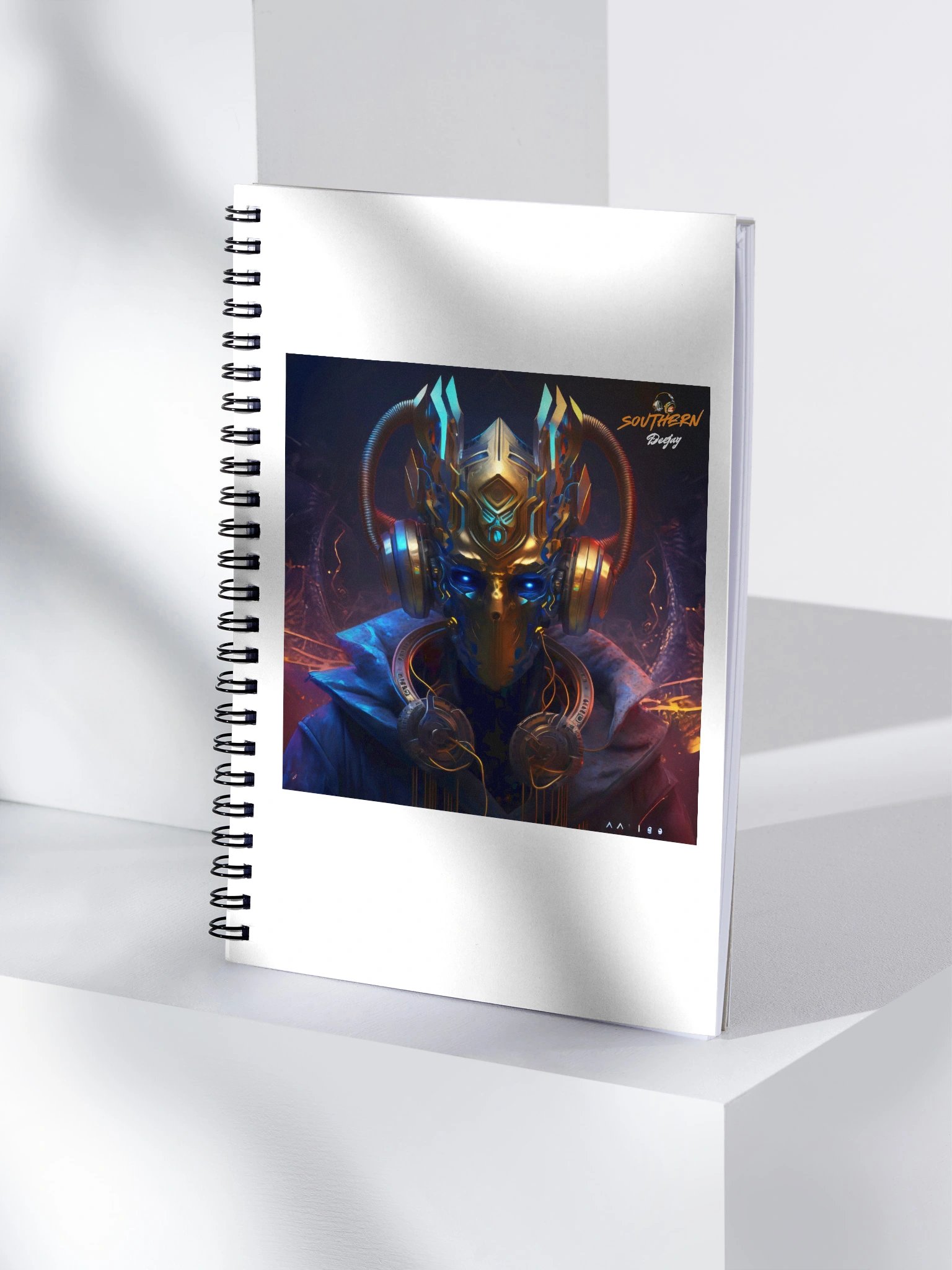 Cyberpunk Visionary Spiral Notebook product image (4)