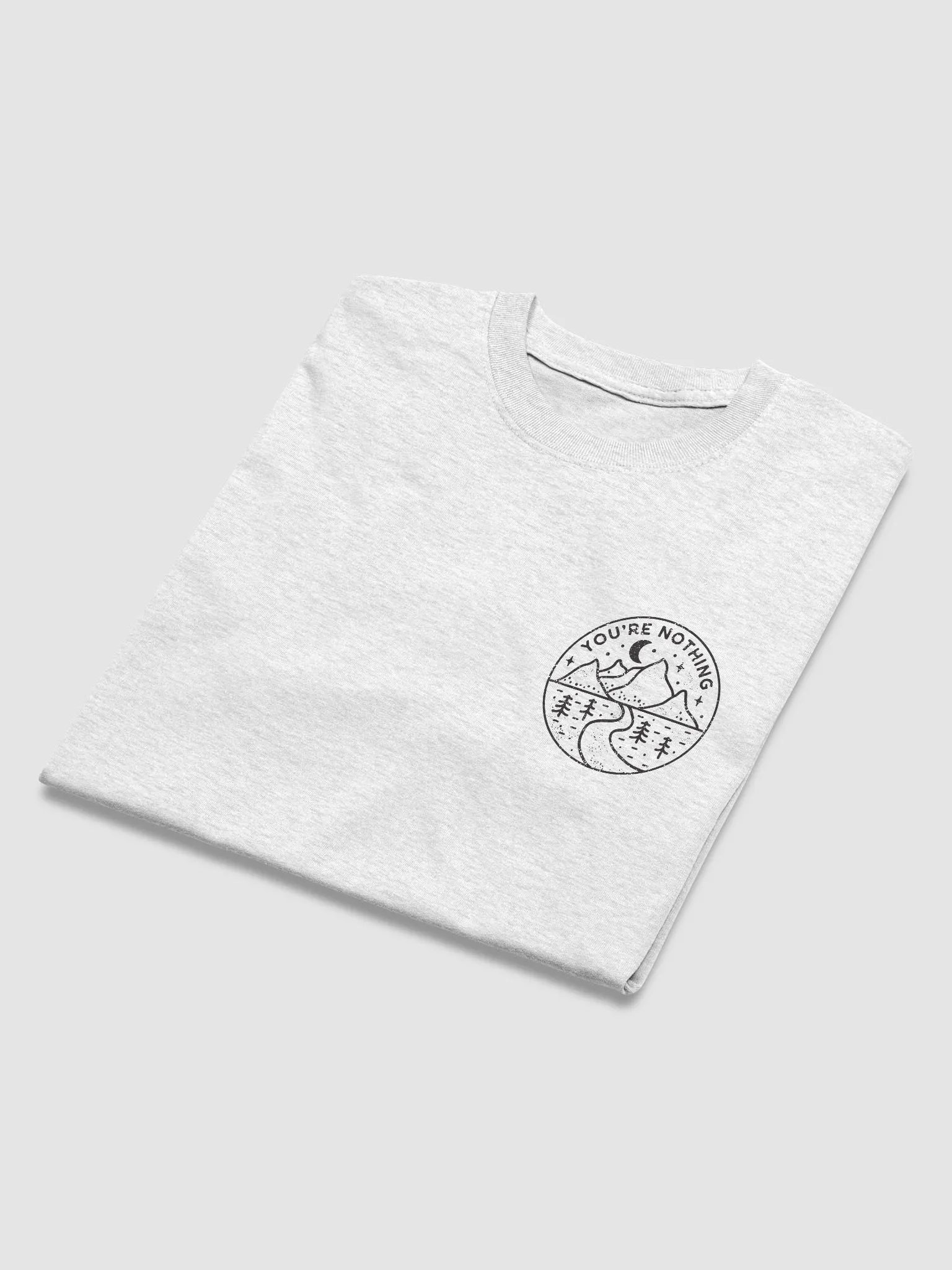 "You're Nothing" T-Shirt - Black Logo product image (4)