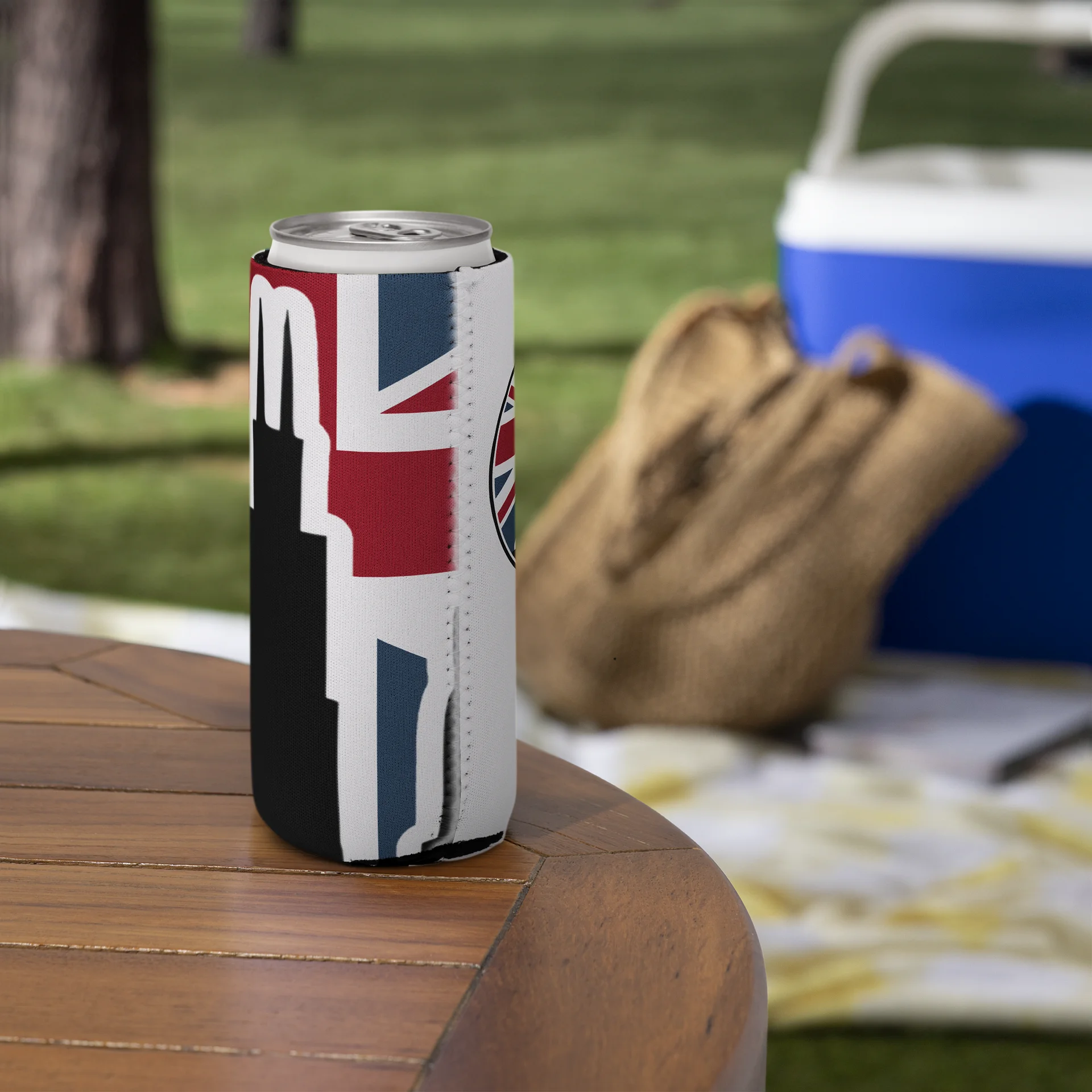 Skyline Edition Beer Coozie White product image (14)