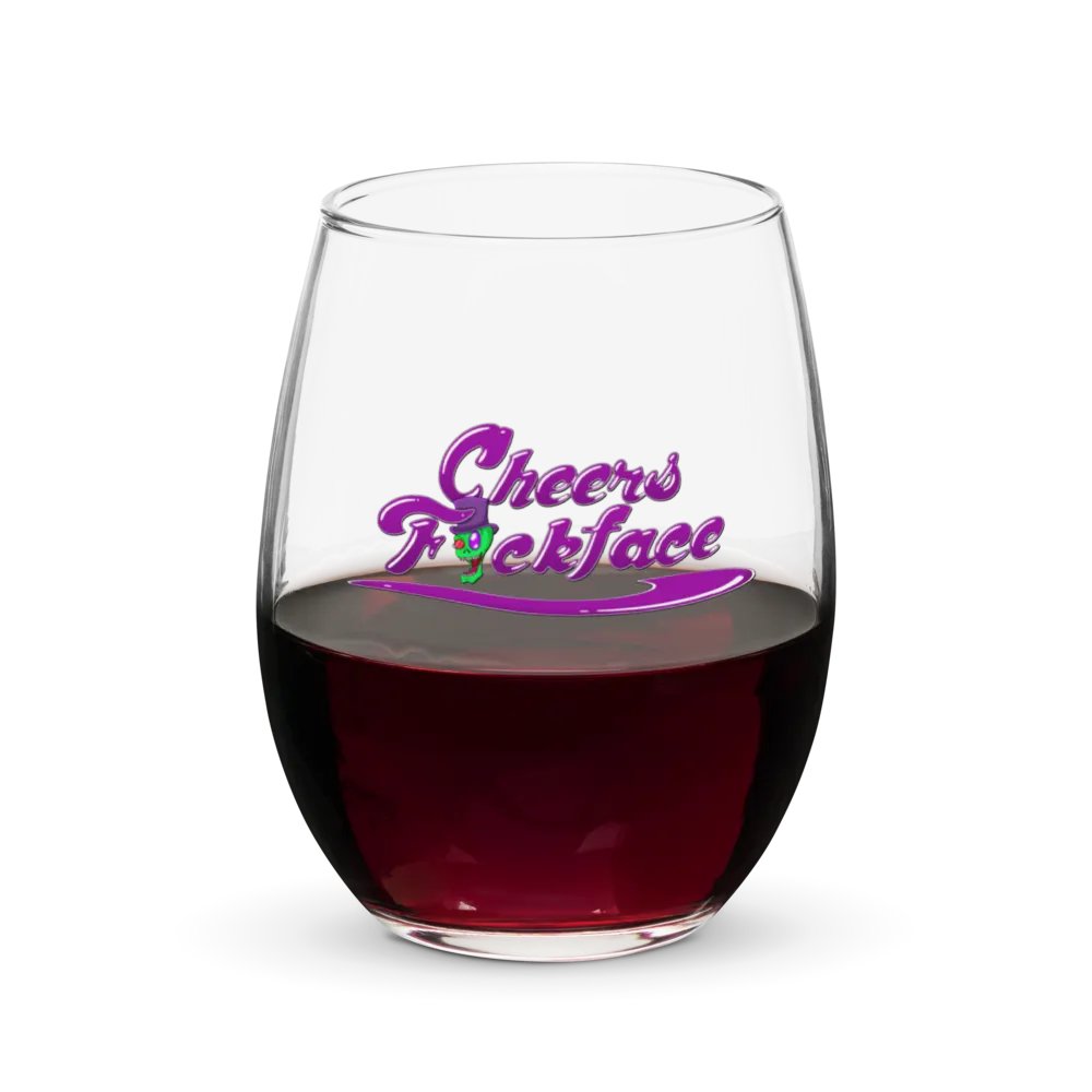 Cheers F*ckface Wine Glass product image (5)