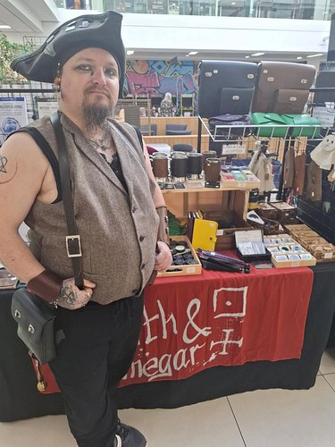 All set up and ready for another Witch Elm Market at the Mander Centre in Wolverhampton.

I'm fully stocked with handcrafted ...