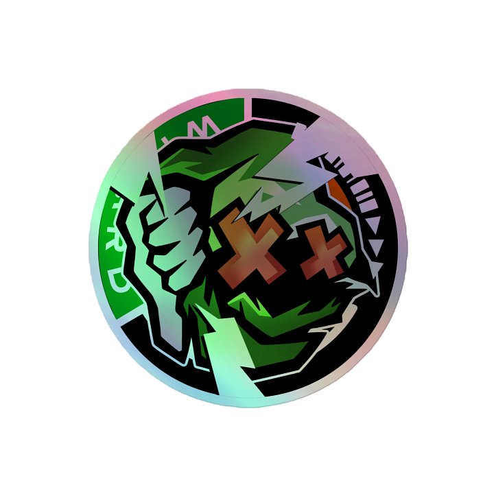 The Holographic Wizard Sticker - Green Edition product image (2)