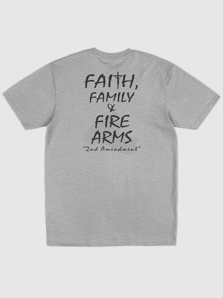 Faith, Family & Firearms 2nd Amendment | Men's Tee product image (7)