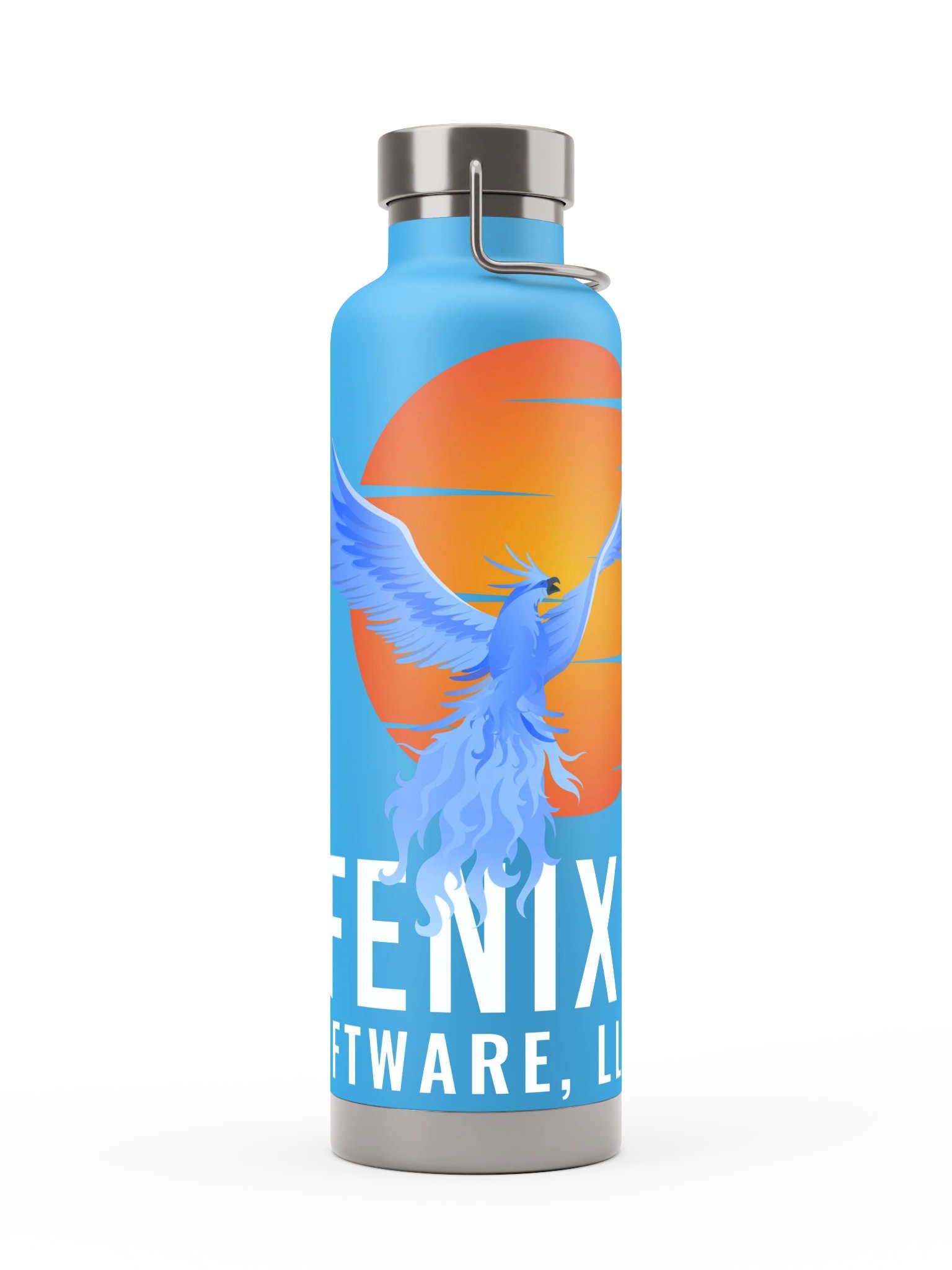 Fenix Software Logo Travel Bottle product image (1)