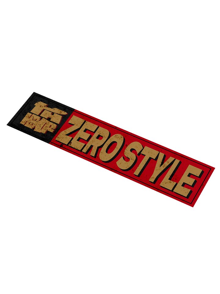Zero Style Sticker product image (1)