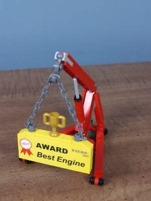 Okay, fine, I guess I'll do it... #lego #legoengine #legoaward