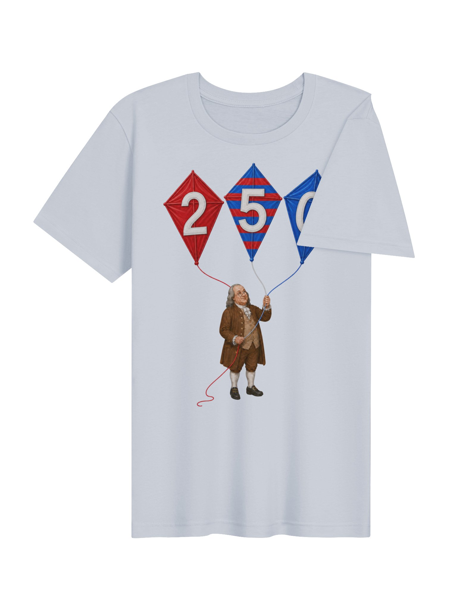 Ben Franklin 250 Kite Tee | USA T-Shirt product image (64)