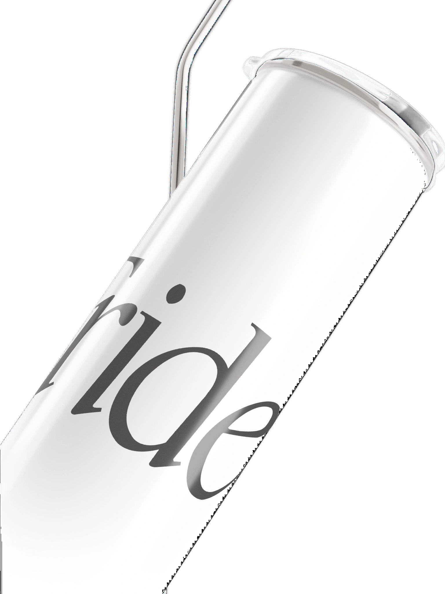 Trident Microsystems Stainless Steel Tumbler with Reusable Straw product image (4)