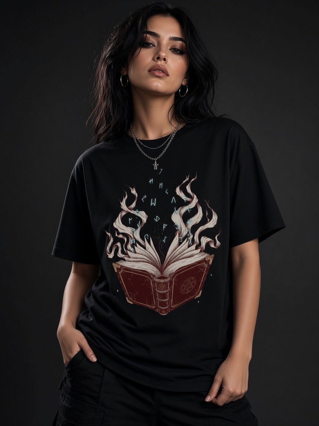 The Arcane Grimoire // Eldritch Rune Heavyweight Tee product image (1)