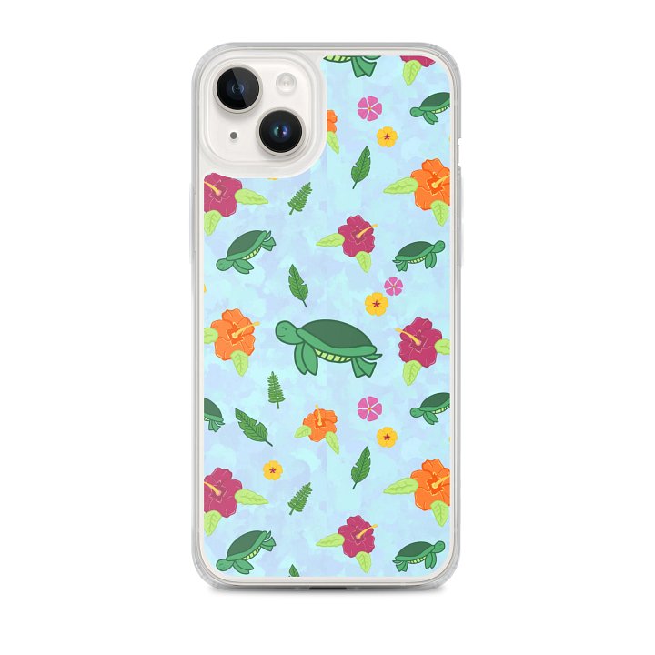 Tropical Turtle Pattern Phone Case product image (2)
