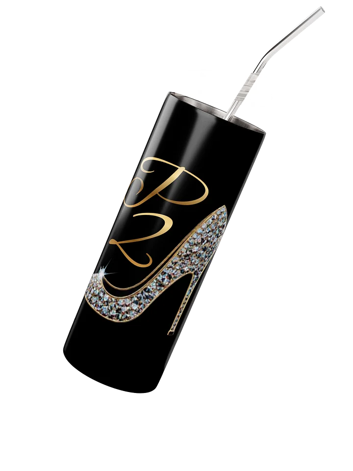 Poised Princess Crystal-Encrusted P2 Stainless Steel Tumbler product image (2)